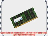 Speicher 2GB RAM f?r Dell Latitude ATG D620 Series (DDR2-5300) - Laptop-Speicher Verbesserung