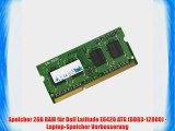 Speicher 2GB RAM f?r Dell Latitude E6420 ATG (DDR3-12800) - Laptop-Speicher Verbesserung
