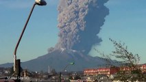 Massive Volcanic Eruption in Chile - Calbuco Volcano VIDEO - Red Alert ll Full VIDEO