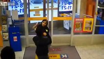 LiveLeak - Female Store Clerk Prevents Shoplifting-copypasteads.com