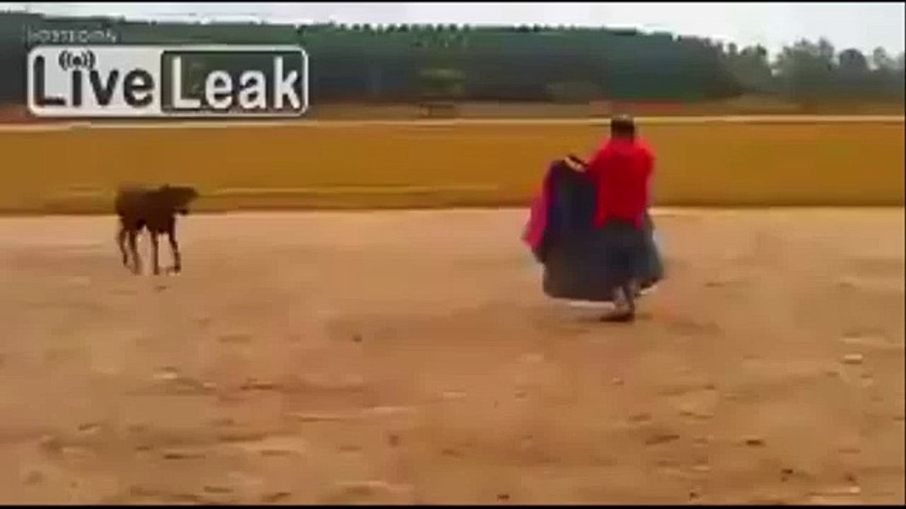 LiveLeak - Fighter Calf Dont Give A Fck