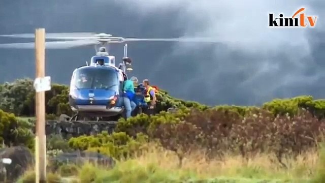 Gunung berapi 'Piton de la Fournaise' mula meletus