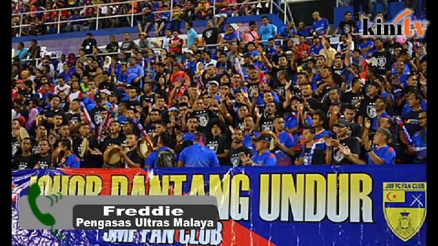 Penyokong: Tifo anjing kerana tiada ruang