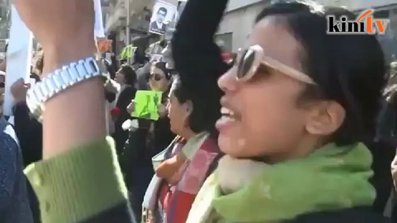 Women rally against Egyptian police after shooting