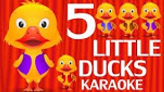 Five Little Ducks - Number Nursery Rhymes Karaoke Songs For Children | ChuChu TV Rock 'n' Roll