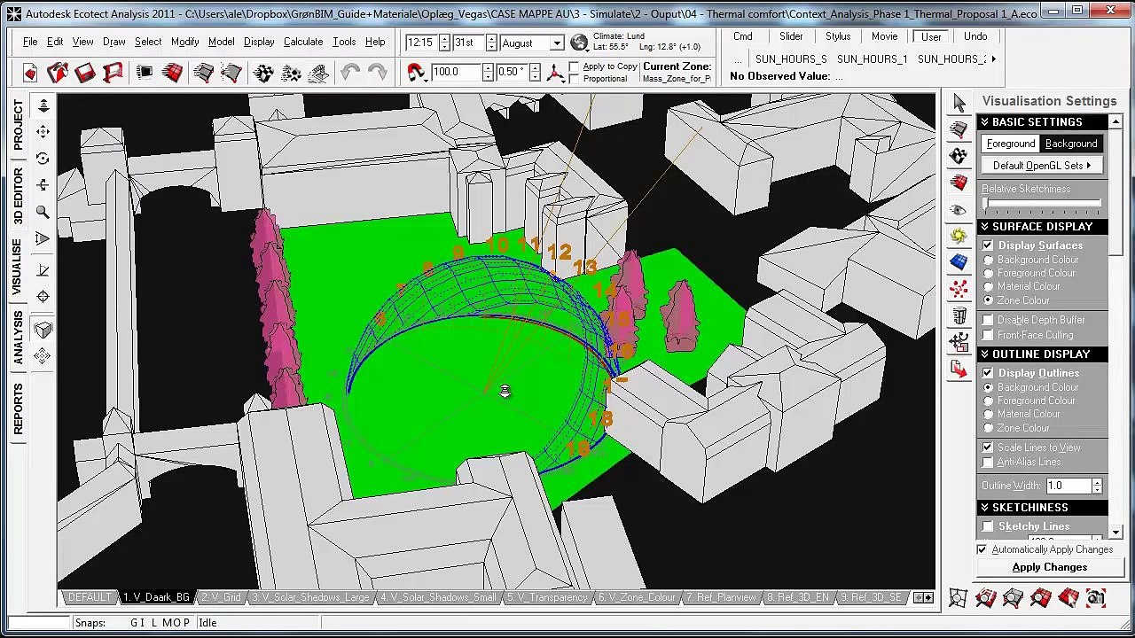 Using the Ecotect Weather Manager to Import and Work with Weather Data