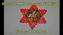Recycled Craft: DIY Decorative Cardboard Wall Fixing !