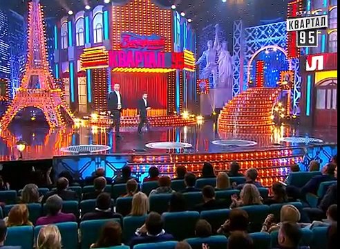 Вечерний Квартал - Мэр Киева Виталий Кличко со своим переводчиком, эфир от 18 октября 2014г