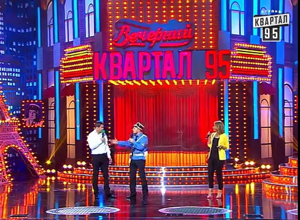 Вечерний Квартал - Случай на дороге, ДТП с женой гаишника. Эфир от 25 октября 2014г