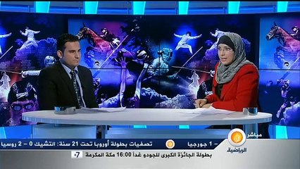 محمد الجزار مقدمة برنامج كل الألعاب الجزيرة الرياضية