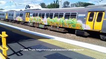Brisbane Floods 2011 - Queensland Rail Graffiti Damage