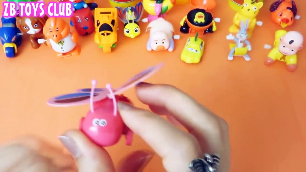 KINDER Peppa pig surprise eggs Minnie mouse Play doh CANDY egg Barbie Donald Duck