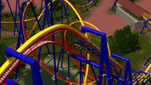 Take Off NoLimits 2 (Twisted Flying Coaster)
