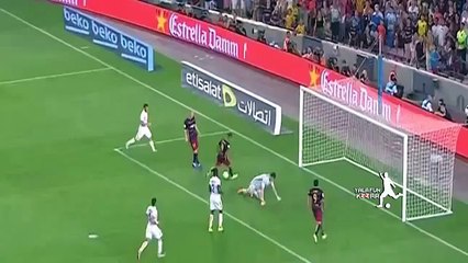 اهداف مباراة برشلونة ضد روما 3-0  كأس جوهان غامبر-------2015 HD Barcelona vs AS Roma 3-0