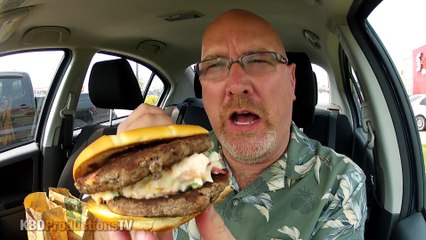 McDonald's ★ Secret Menu Item ★ McSurf N Turf Review McLobster + Angus Patty