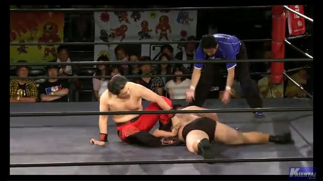 {24 Hour Wresting} (KAIENTAI DOJO) Hiro Tonai Vs. Kotaro Yoshino (7/25/15)