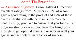 Grow Taller 4 U Review    Real and Honest