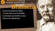 Georges Brassens - La mauvaise réputation - Paroles ( karaoké )