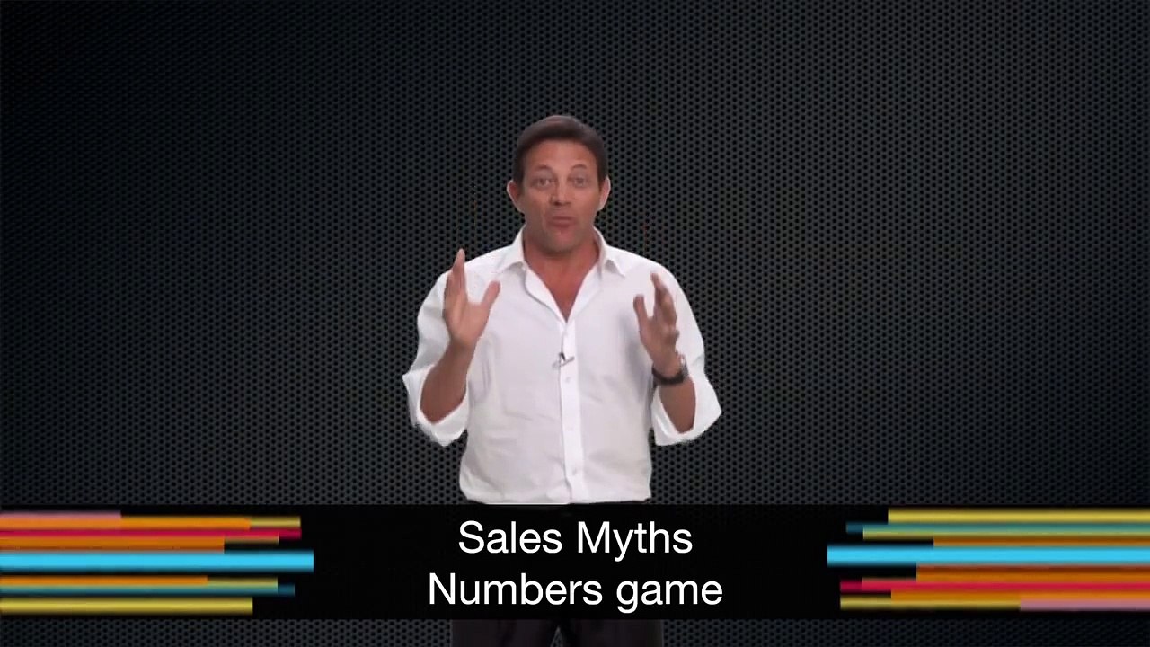 Jordan Belfort's Straight Line - Sales Myths 02 It's a Numbers Game