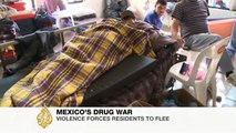 Mexico families fleeing drug war forced to relocate