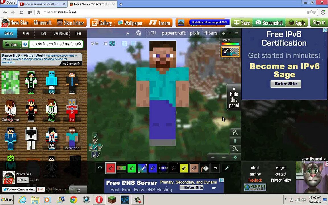 free minecraft skin maker online