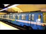 MONTREAL METRO TRAINS AT VARIOUS STATIONS