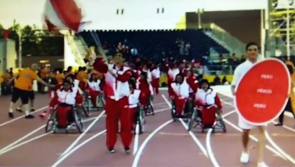 Juegos Parapanamericanos: así desfiló Perú con bandera peruana en la inauguración (VIDEO)