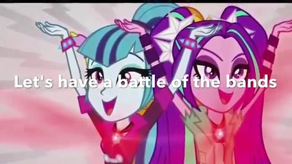MLP: EQG - Rainbow Rocks - 08. Let's Have a Battle (Of the Bands)