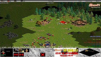 AOE GAMETV + GUNNY vs SKYREB + MEO MEO Ngày 13 1 2014 C5T1