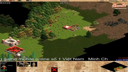 AOE Hô`ng Anh vs Xman T1 Vòng bảng giải solo Assyrian   12 1 2014