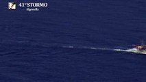 Canale di Sicilia - Avvistamento migranti (05.08.15)
