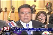 Lava Jato: revelan que Javier Velázquez se reunió con exministro brasileño José Dirceu