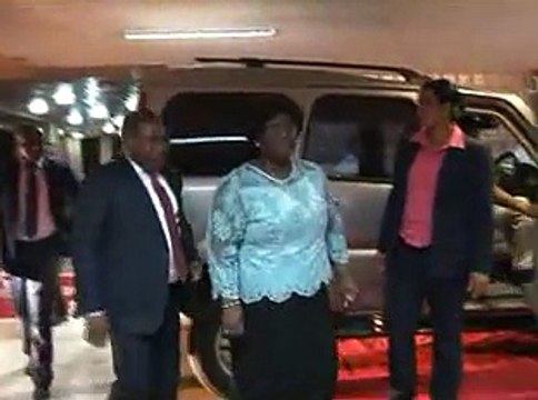 Mozambique President enjoys dinner hospitality with Gujarat CM, Governor Kohli in Gandhinagar