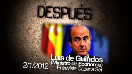 Las mentiras del PP antes y después de las elecciones