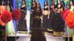 Oops Moment-Gorgeous actress and Bollywood celebrity Hrishitaa Bhatt slips on the ramp at IIJW 2015