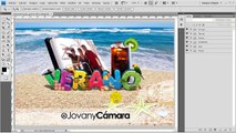 Efecto Texto 3D   Wallpaper de Verano en Photoshop y Xara 6.