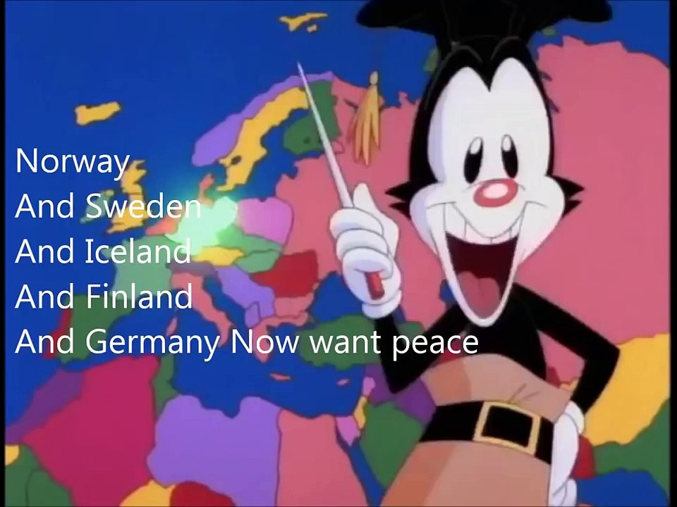 Nations of the World - With Lyrics - Animaniacs - video Dailymotion