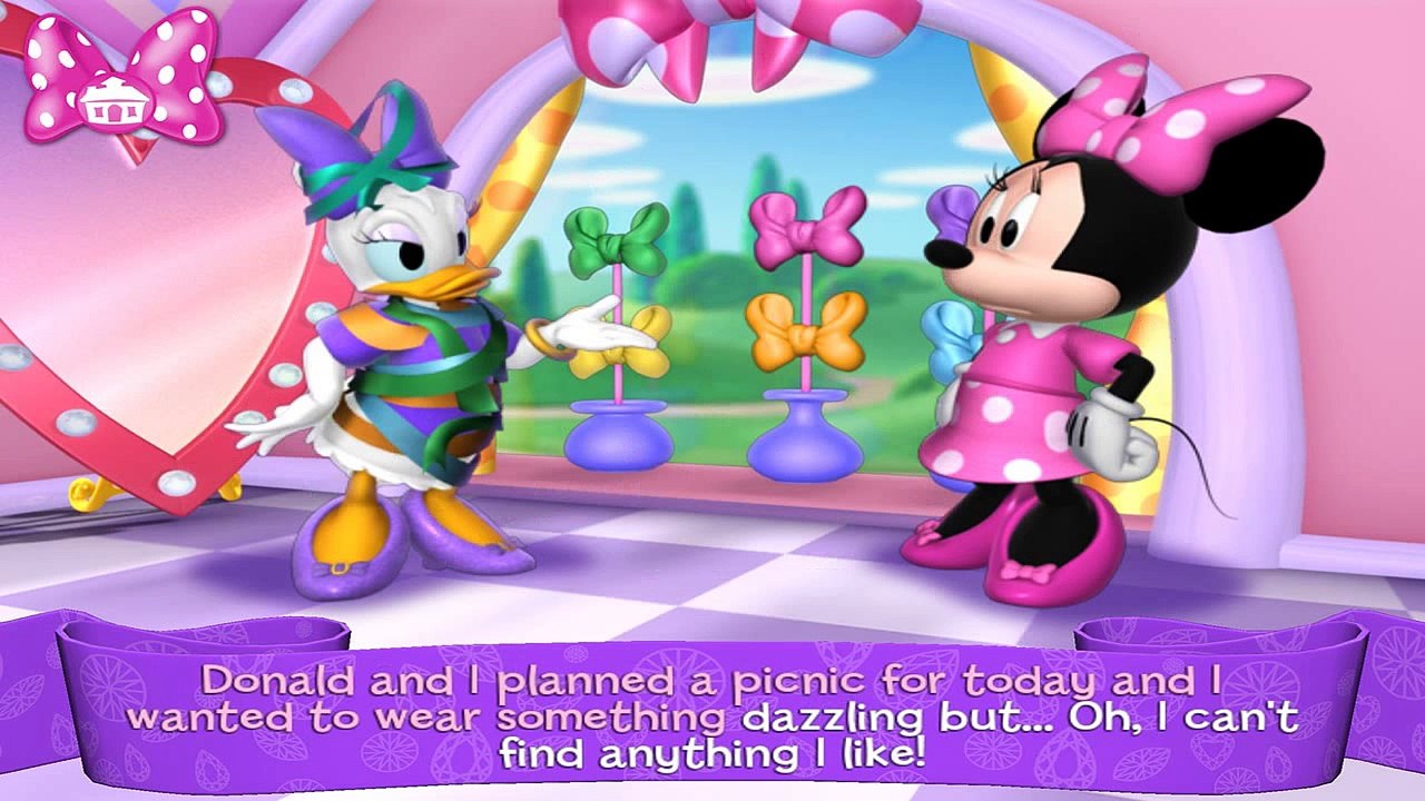 Minnie Mouse Picnic Basket Toy with Play Doh Clay Surprise Eggs from