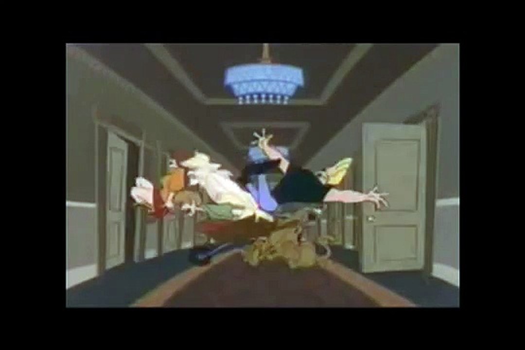 Scooby Doo Chase - With Benny Hill theme