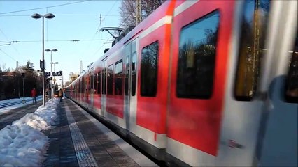 Harras - Münchner S-Bahn - BOB-Integralzüge - ⛄
