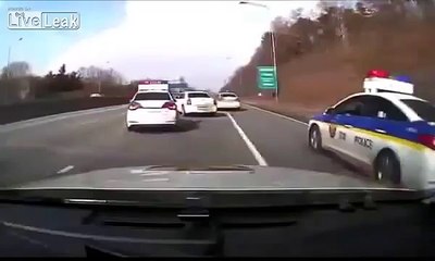 LiveLeak TV - Korean Traffic Police Chase _  Best Funny Fails 2015-copypasteads.com