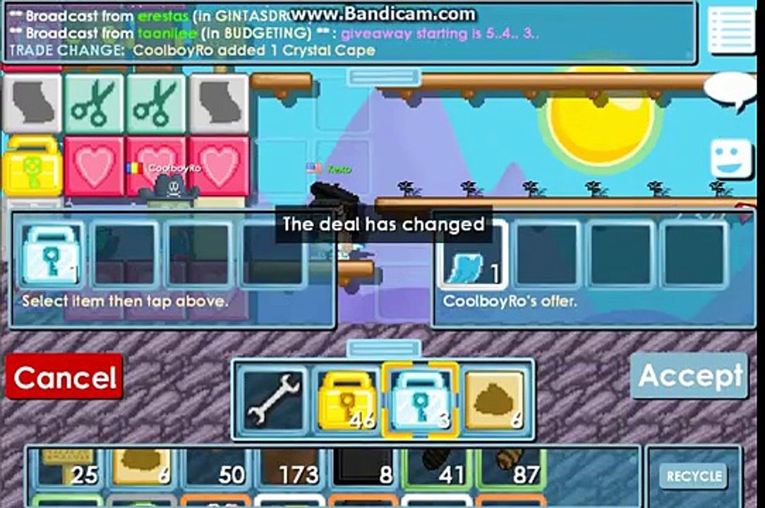 [GrowTopia] Buying Crystal Cape