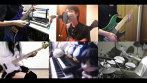 [HD]Sword Art Online OP [crossing field] Band cover