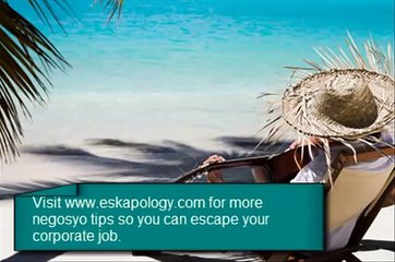 Negosyo Tips: How to Start Your Own Business and Quit Your Job