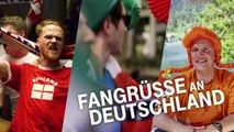 Italien-Fans feiern Deutschland