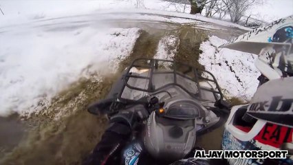 Angry Forester follows ATV's / CF Moto Terralander / Cforce 500