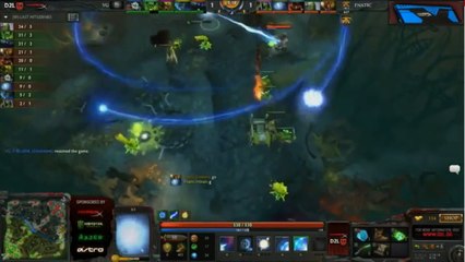 Fnatic vs VG game3 D2l 9 1 2014
