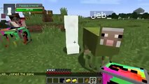 Pat and Jen PopularMMOs Minecraft ROCK GOD CHALLENGE GAMES Lucky Block Mod Modded Mini-Game