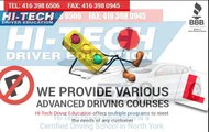 Hi-Tech Driver Education Best Driving School Toronto North York Ontario