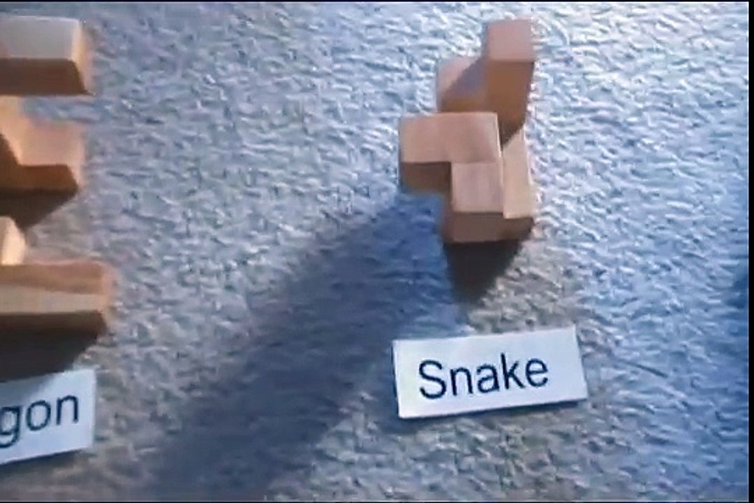 Solve the wooden block century cube puzzle